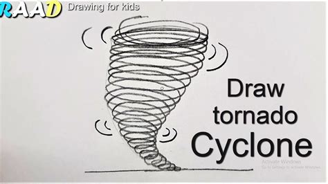 cyclone drawing easy|Cyclone Drawing High Res Illustrations .